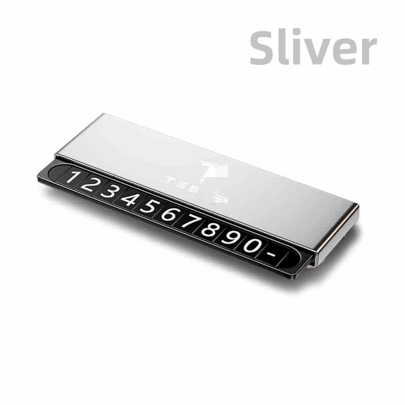 Automotive Phone Number Plate