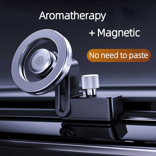 Mobile Car Aromatherapy Holder Magsafe Magnetic Suction