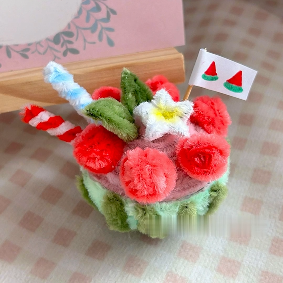 Watermelon Smoothie Craft Pipe Cleaners Chenille Stems Sticks